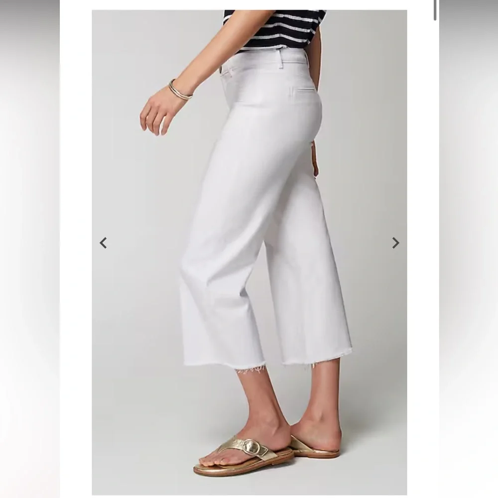 J. Jill Wide-Leg Welt-Pocket Crops - Picture 3 of 8